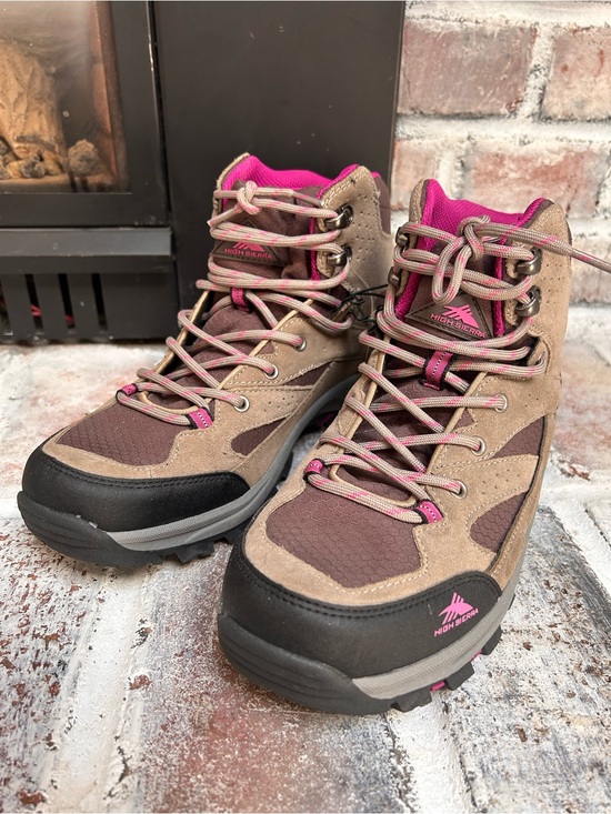 High Sierra Shoes - High Sierra Trekker Waterproof Hiking Boots purple brown New With Tags Size 10